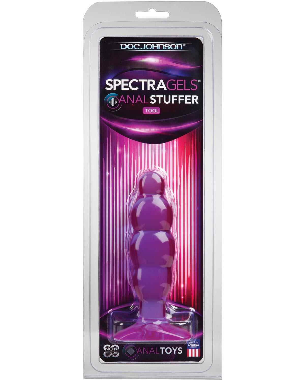 Doc Johnson Spectra Gels Anal Stuffer Naughty Delight