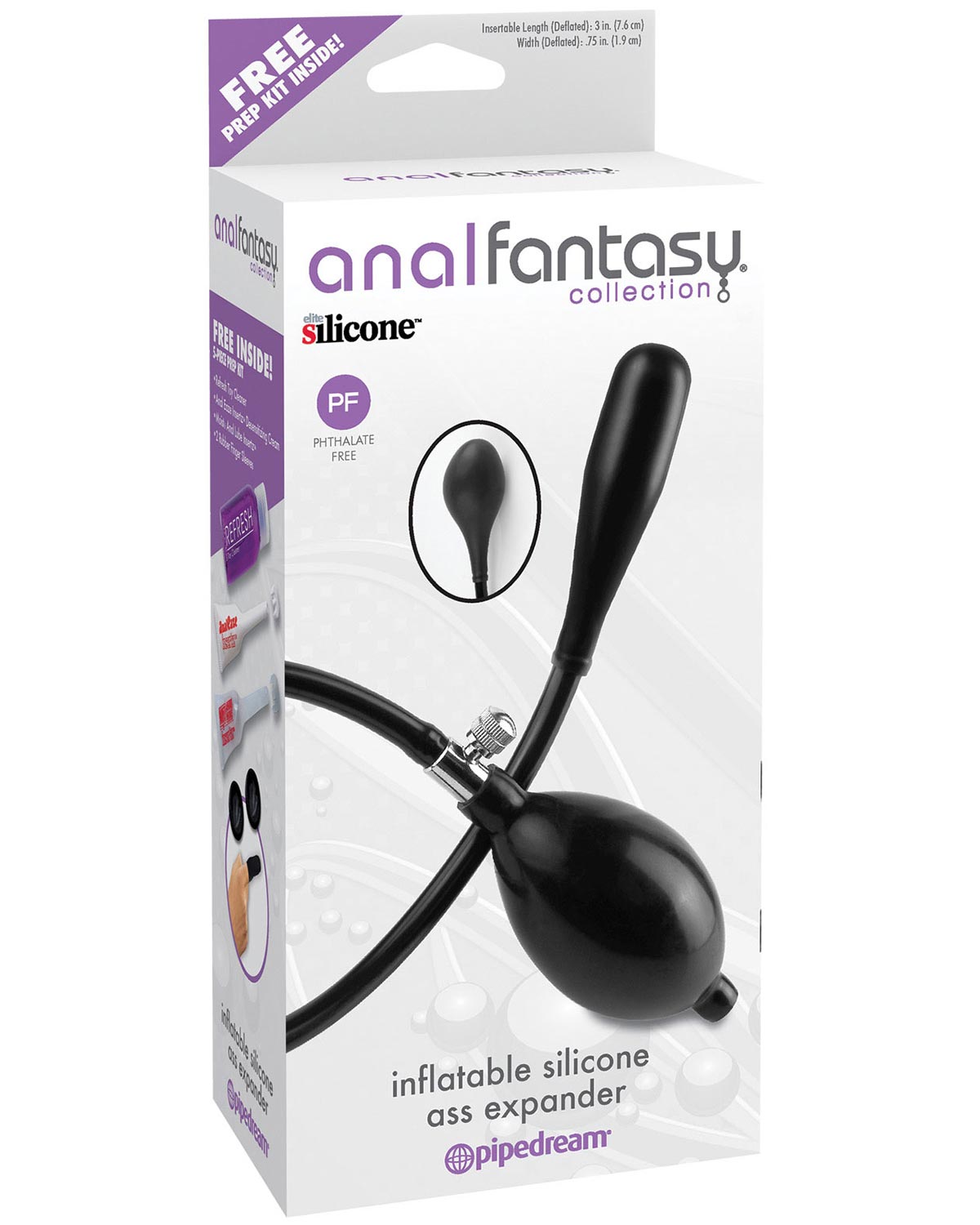 Pipedream Anal Fantasy Collection Inflatable Silicone Ass Expander