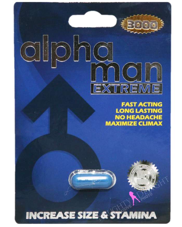 Alpha Man 3000 Male Enhancement Sex Supplement