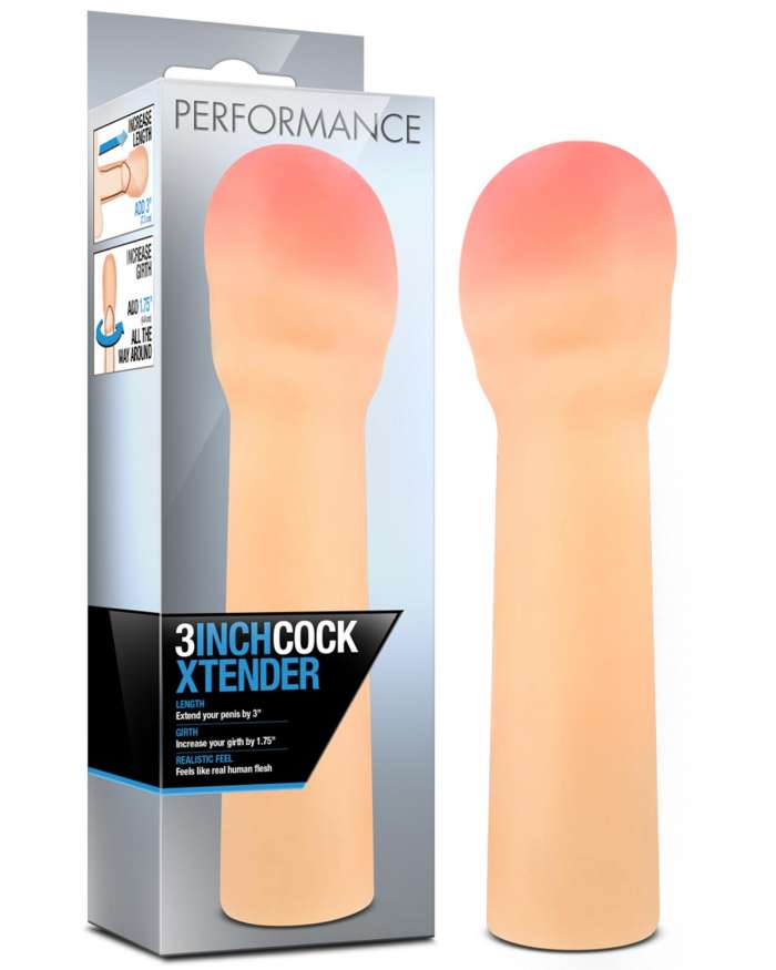 Blush Performance 3 inch Cock Xtender Sleeve