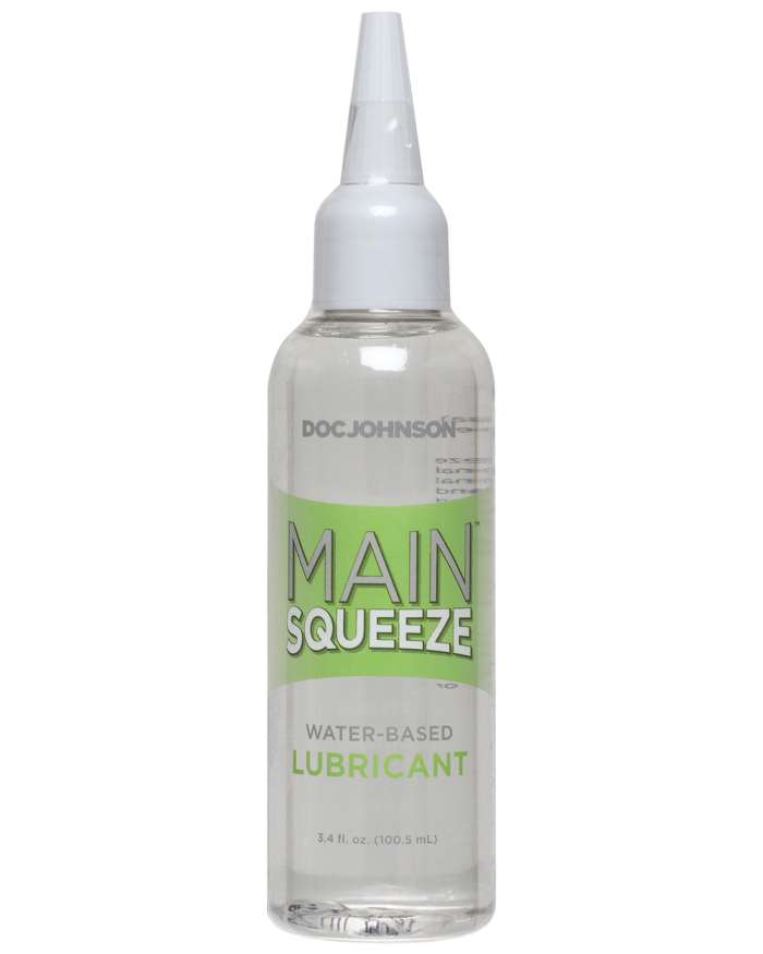 Doc Johnson Main Squeeze Water-Based Lubricant (3.4 fl oz)