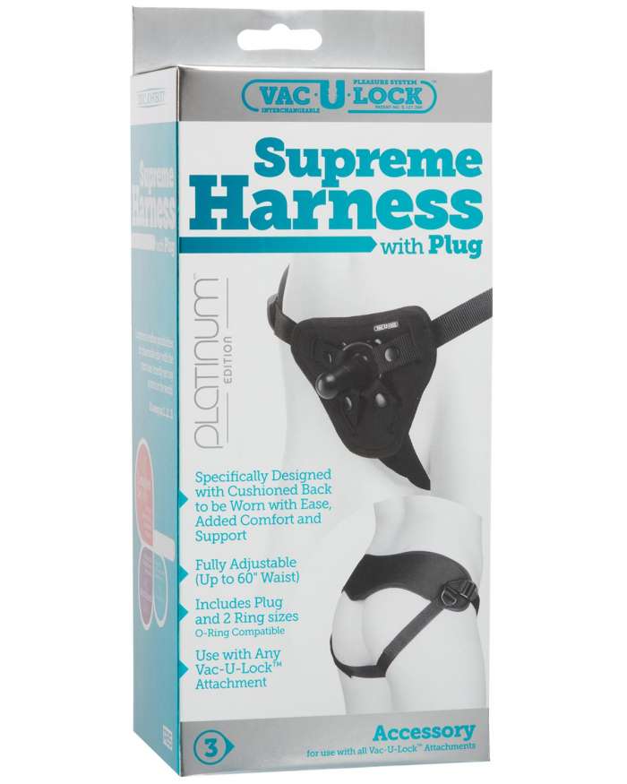 Doc Johnson Vac-U-Lock Platinum Edition Supreme Harness