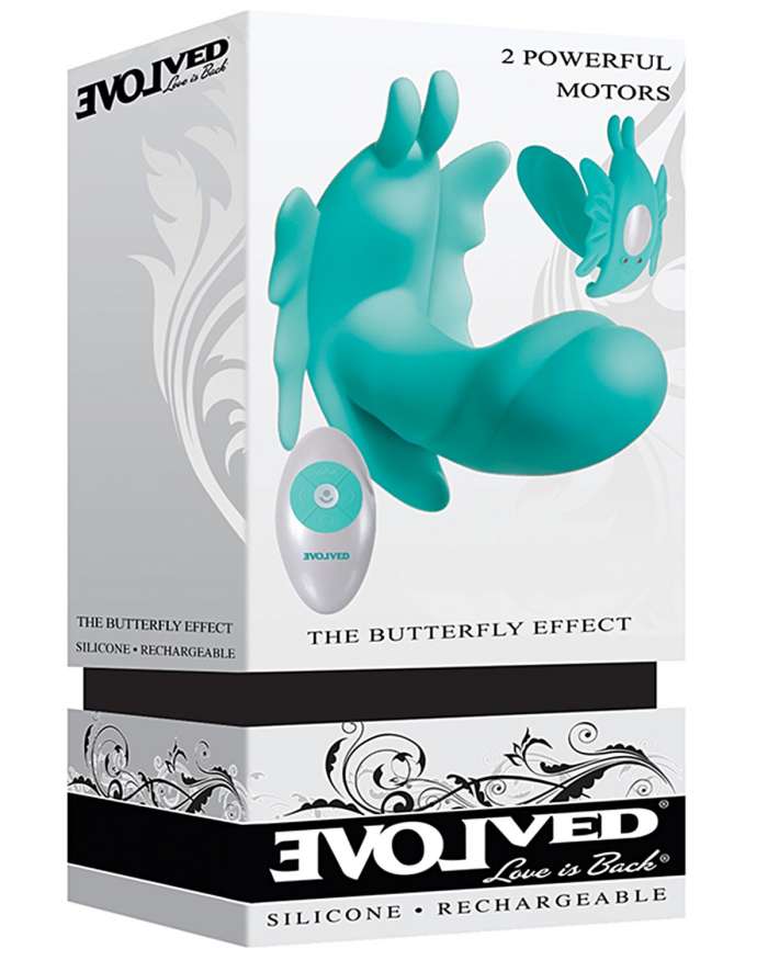 Evolved The Butterfly Effect Dual Motor Vibrator with Remote