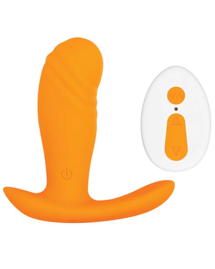 Evolved Creamsicle Wearable Vibrator with Remote