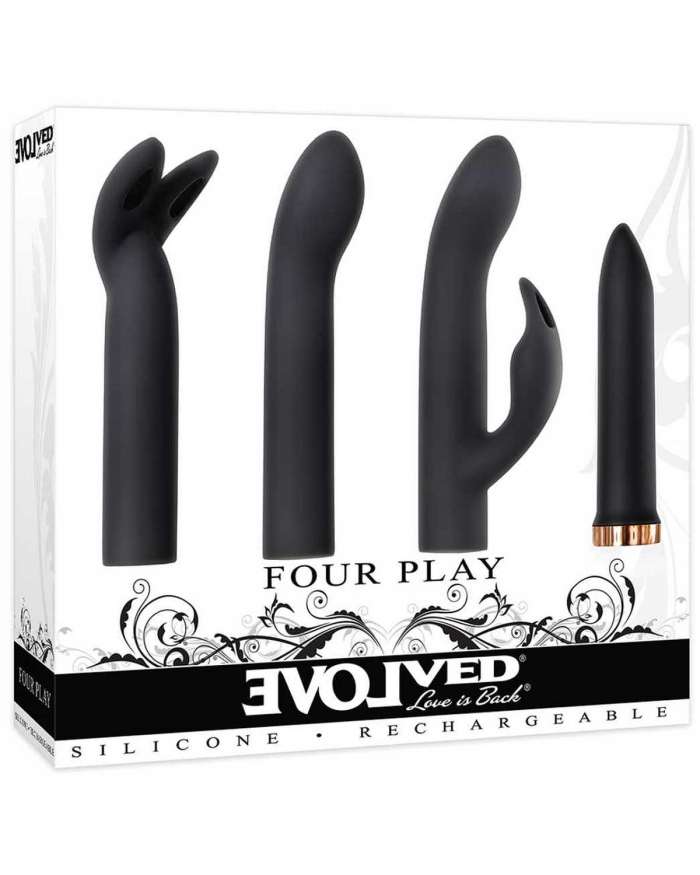 Evolved Four Play Bullet Vibrator Set