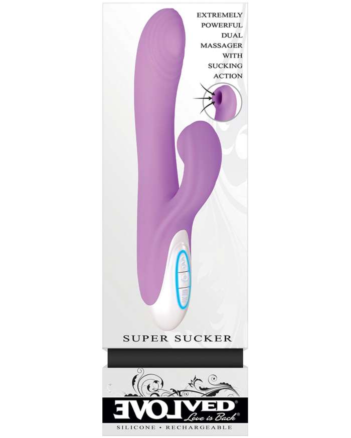 Evolved Super Sucker Dual Massager with Sucking Action