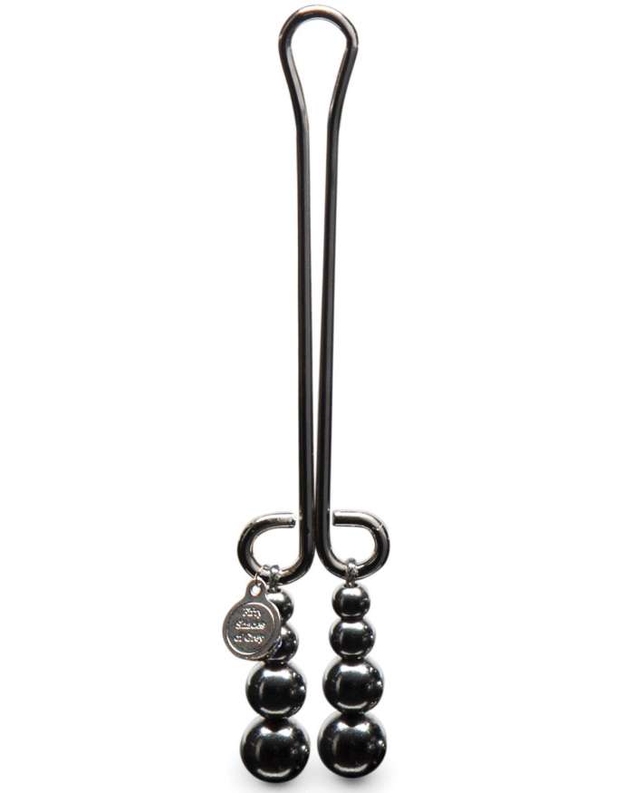 Fifty Shades Darker Just Sensation Beaded Clitoral Steel Clamp
