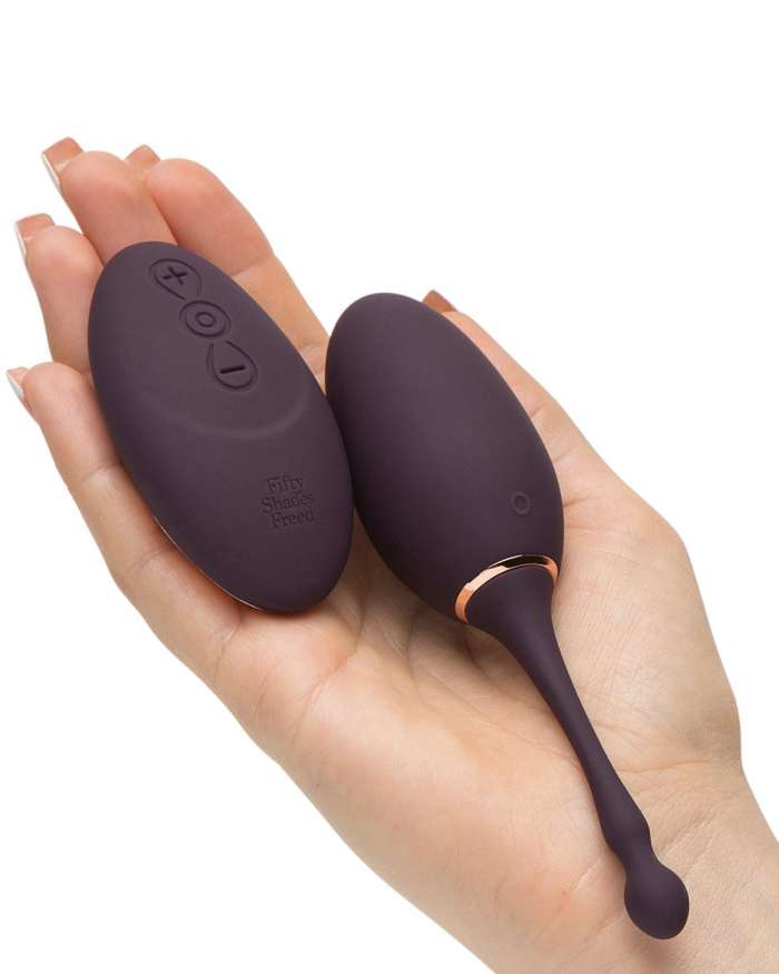  Fifty Shades Freed I've Got You Rechargeable Remote Control Vibrating Love Egg