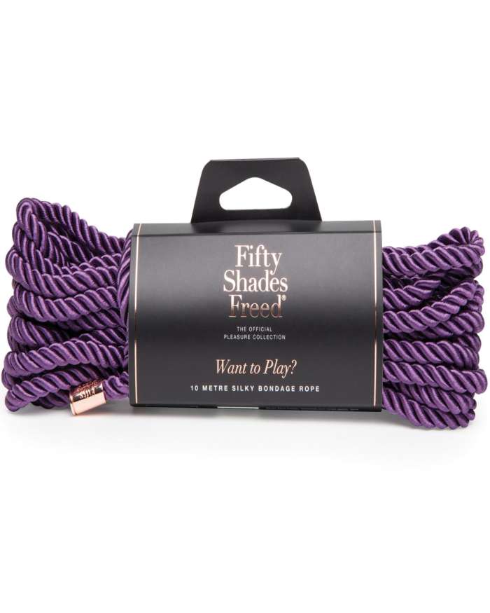 Fifty Shades Freed Want to Play Silky Rope with Metal Tips