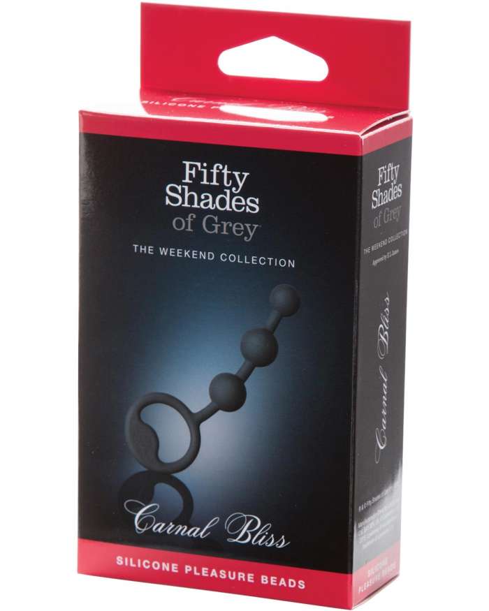 Fifty Shades of Grey Carnal Bliss Silicone Anal Pleasure Beads