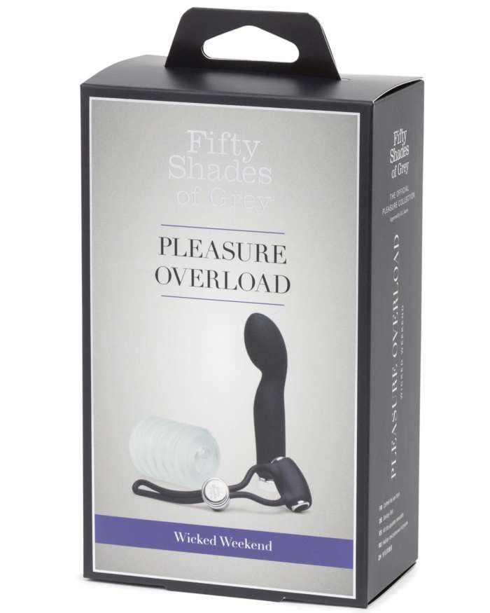 Fifty Shades of Grey Pleasure Overload Wicked Weekend Vibrator (Bundle of 3)