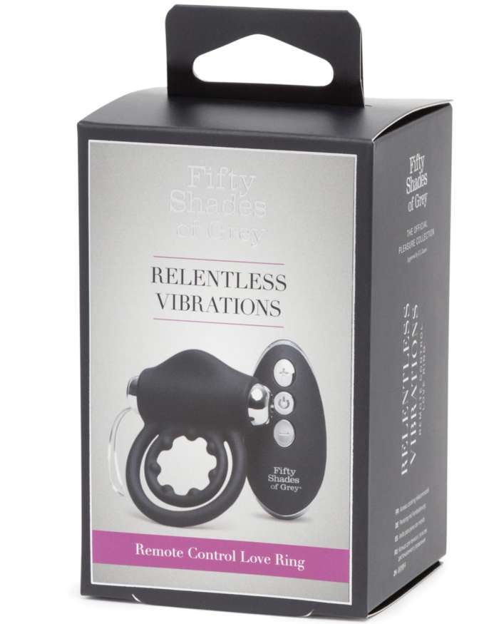 Fifty Shades of Grey Relentless Vibrations Remote Love Ring