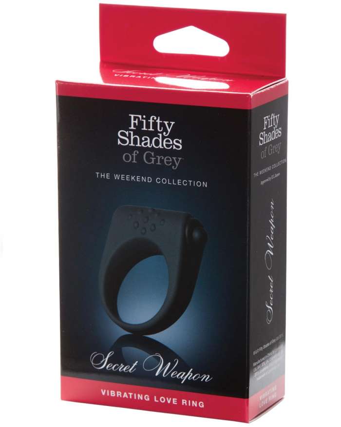Fifty Shades of Grey Secret Weapon Vibrating Love Cock Ring