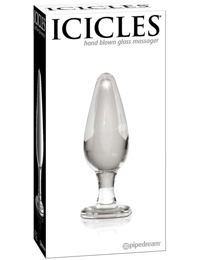 Icicles No. 26 Hand Blown Glass Butt Plug