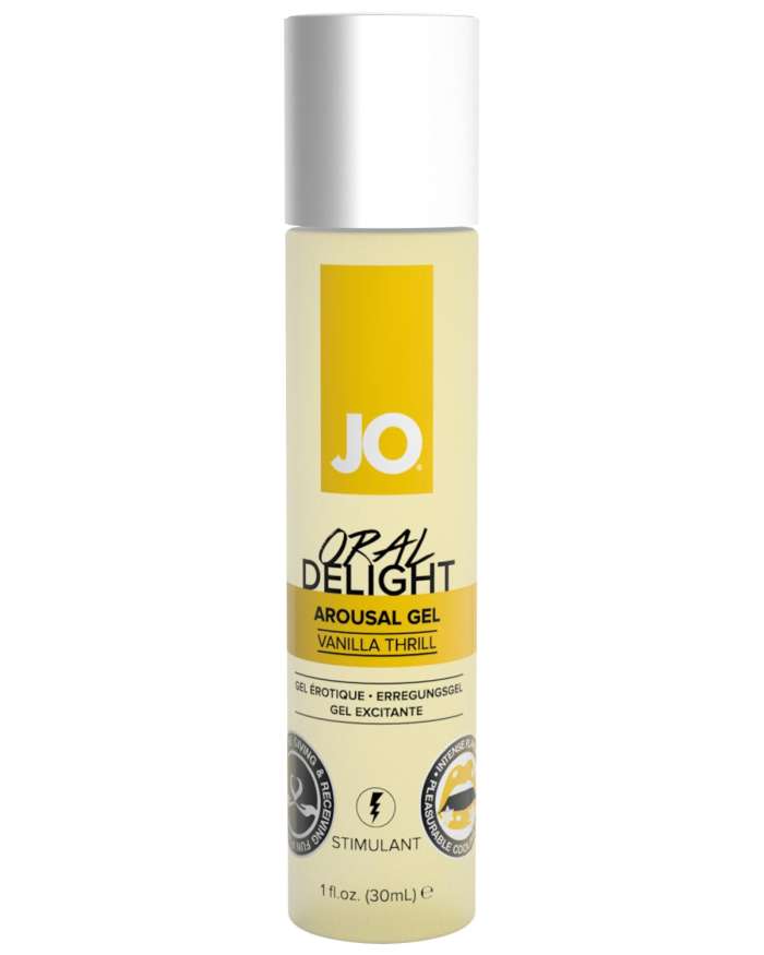 JO Oral Delight Vanilla Flavored Arousal Gel