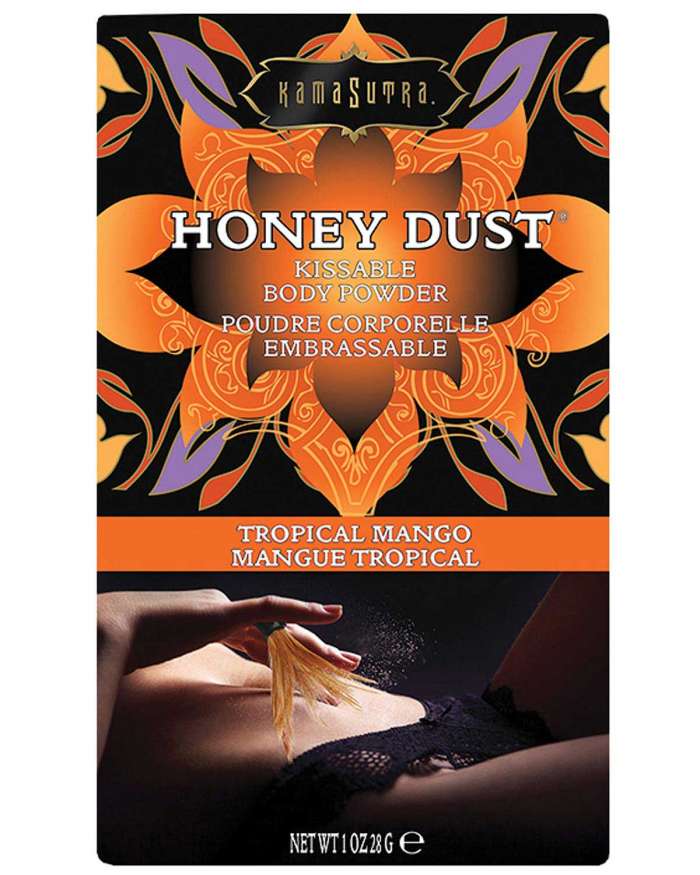Kama Sutra Honey Dust Tropical Mango Body Powder