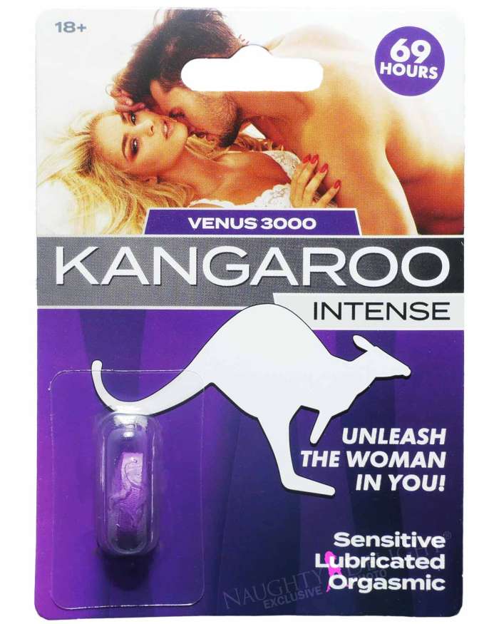 Kangaroo for Women Intense Venus 3000 (formerly Violet Ultra 3000) Sex Supplement