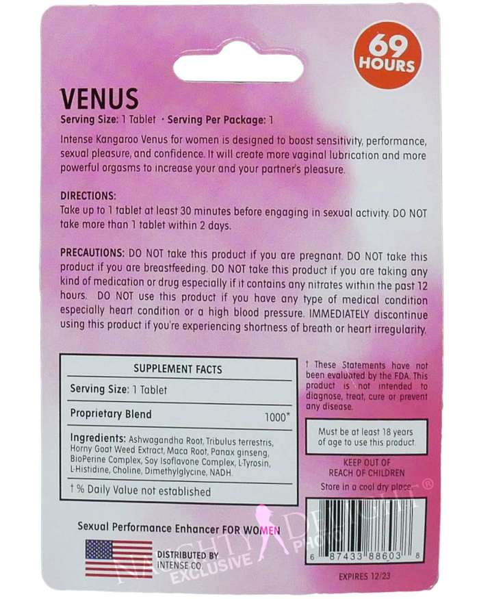 Kangaroo for Women Intense Venus (CLEARANCE SALE)