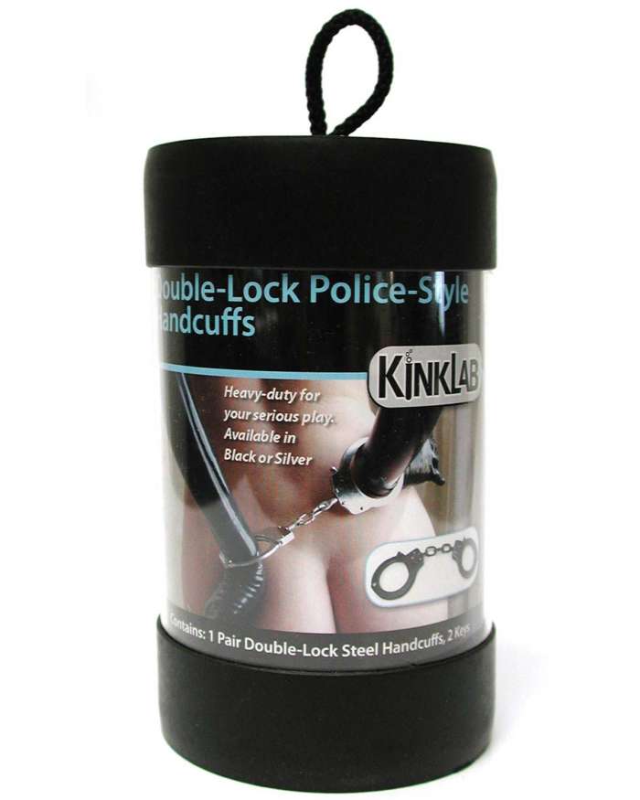 Kinklab Double Lock Police Style Handcuffs