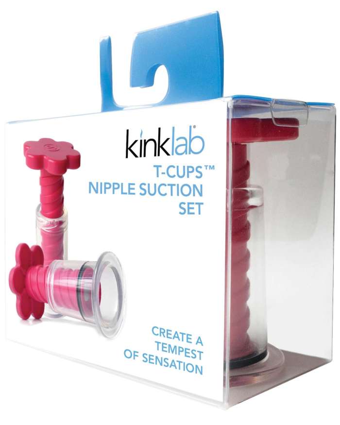 Kinklab T-Cup Nipple Suction Set