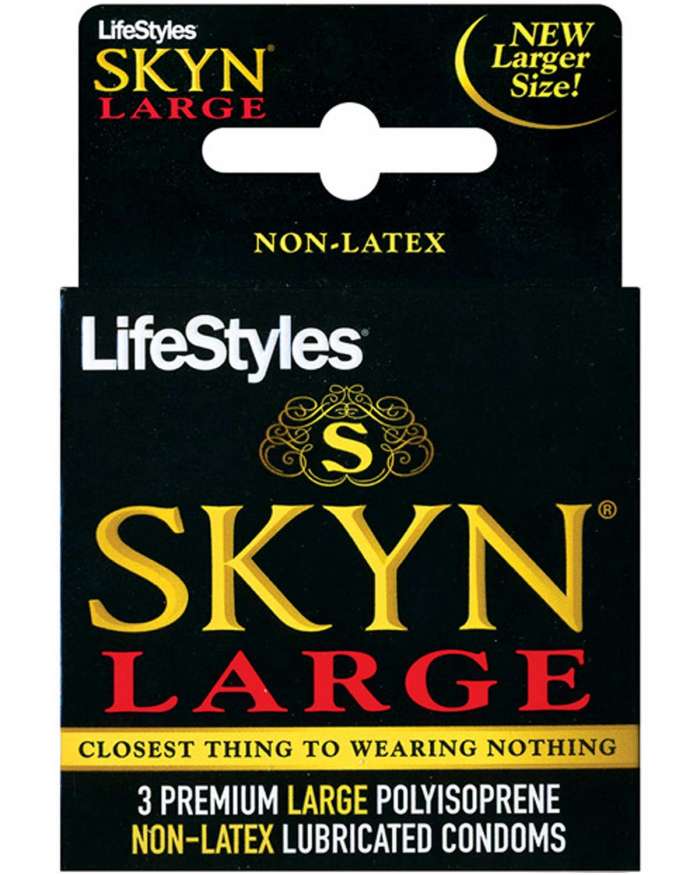 LifeStyles SKYN Large Lubricated Non-Latex Condoms