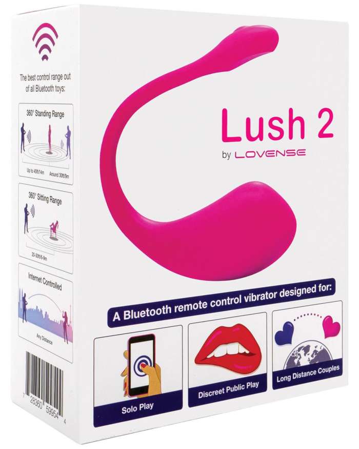 Lovense Lush 2 Interactive Wearable Vibrator