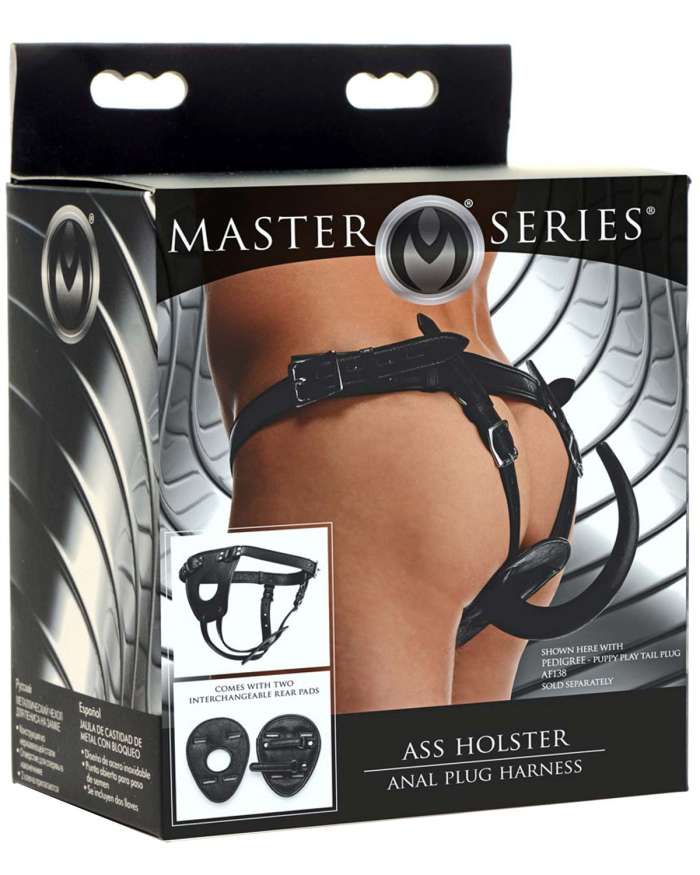 Master Series Ass Holster Anal Plug Harness