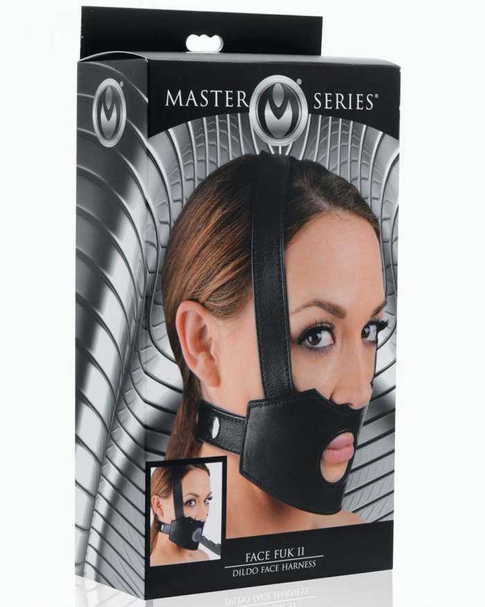 Master Series Face Fuk II Dildo Face Harness