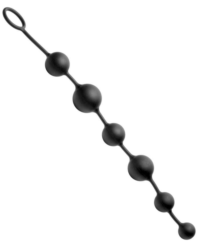 Master Series Serpent 6 Silicone Anal Beads of Pleasure