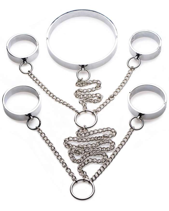 Master Series Stainless Steel Shackles 5-Piece Set