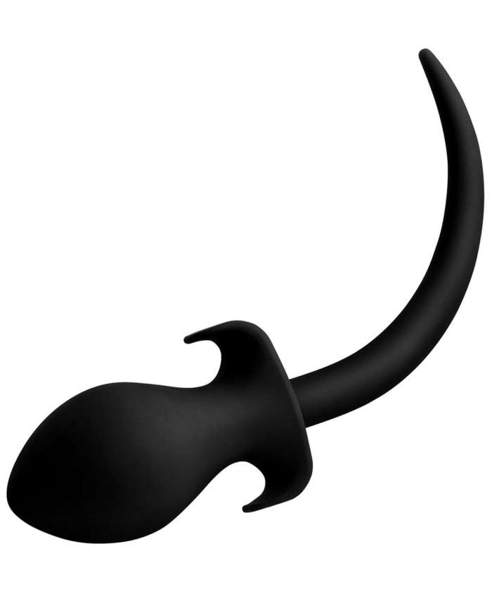 Master Series Woof XL Silicone Puppy Tail Butt Plug