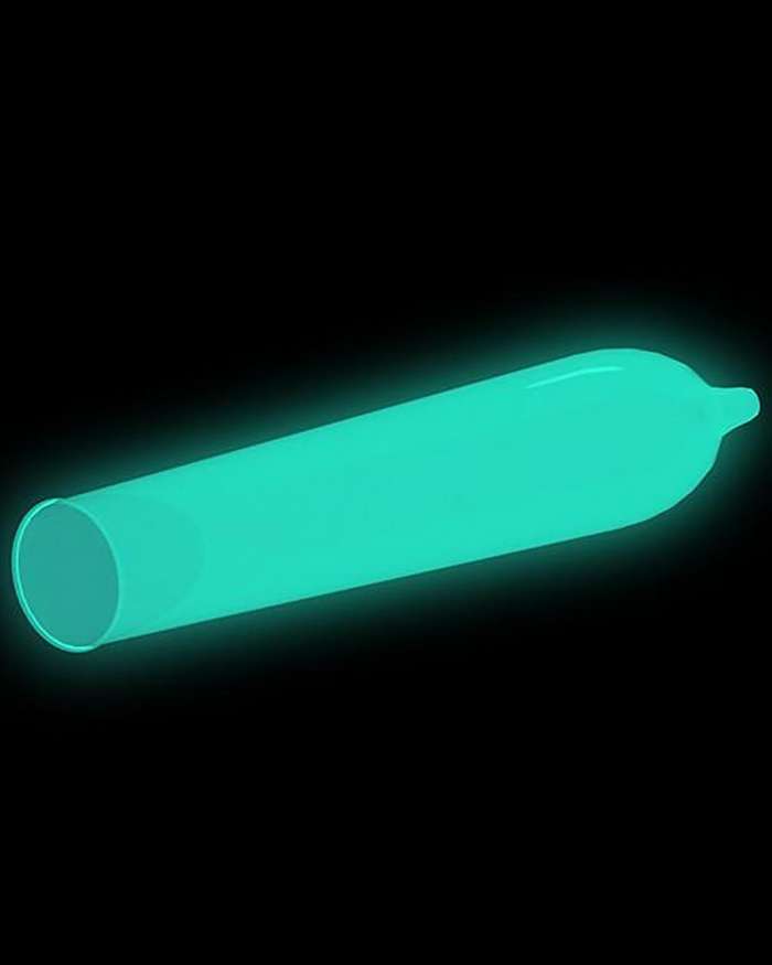 ONE Glowing Pleasures Glow-in-the-Dark Lubricated Latex Condoms