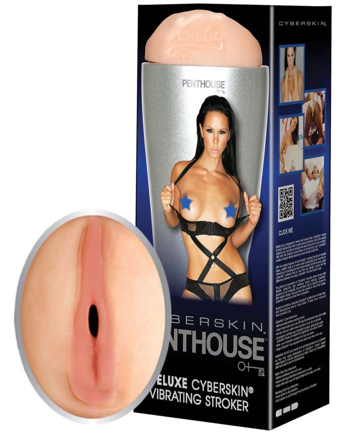 Penthouse Deluxe Vibrating Cyberskin Stroker Laly Vallade