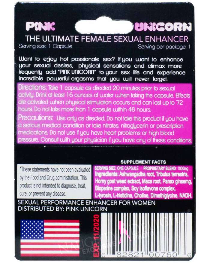 Pink Unicorn Female Sex Supplement