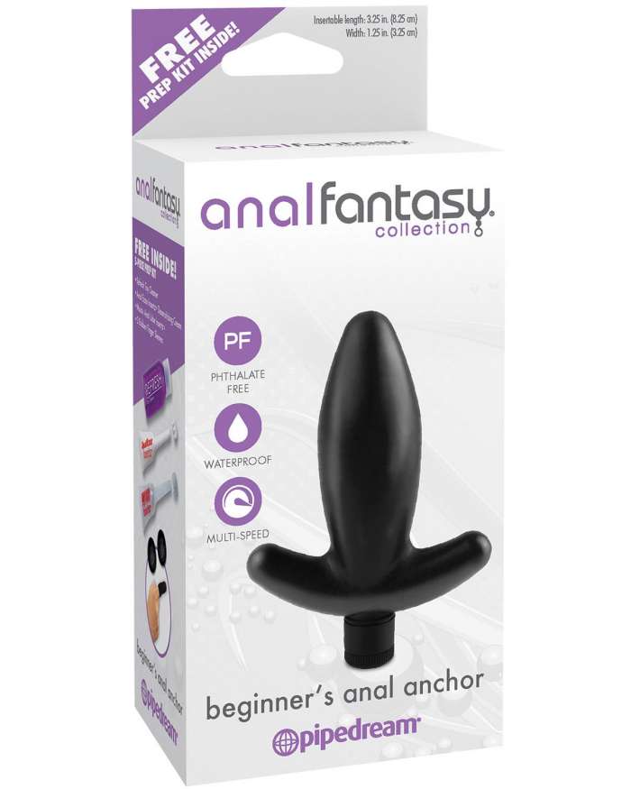 Pipedream Anal Fantasy Collection Vibrating Beginner's Anal Anchor