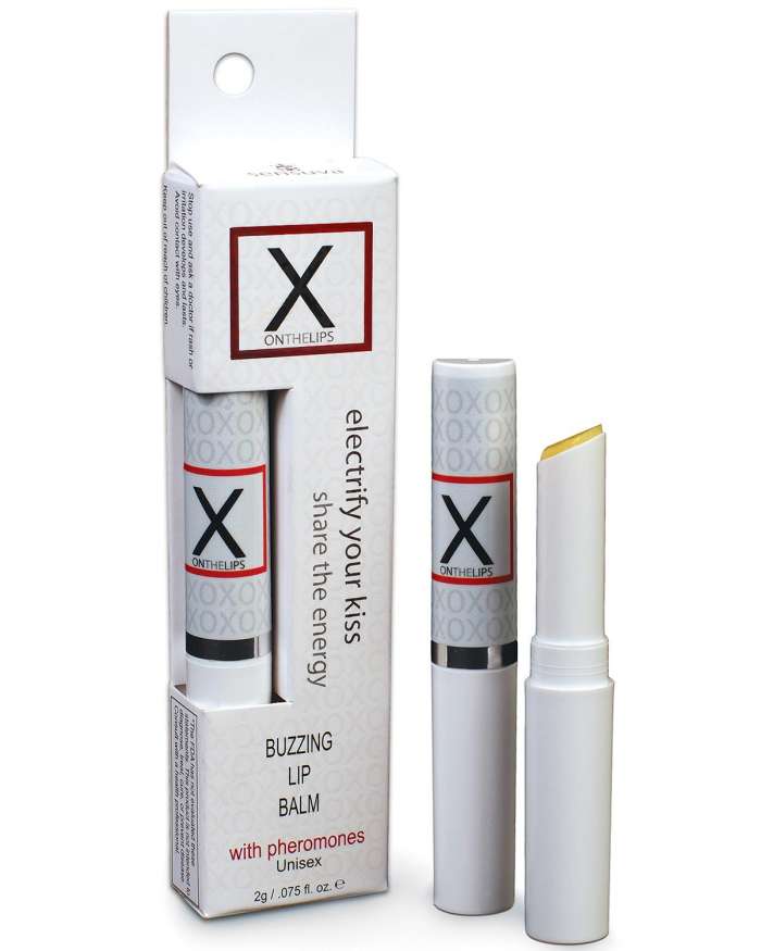 Sensuva X On the Lips Unisex Buzzing Lip Balm with Pheromones