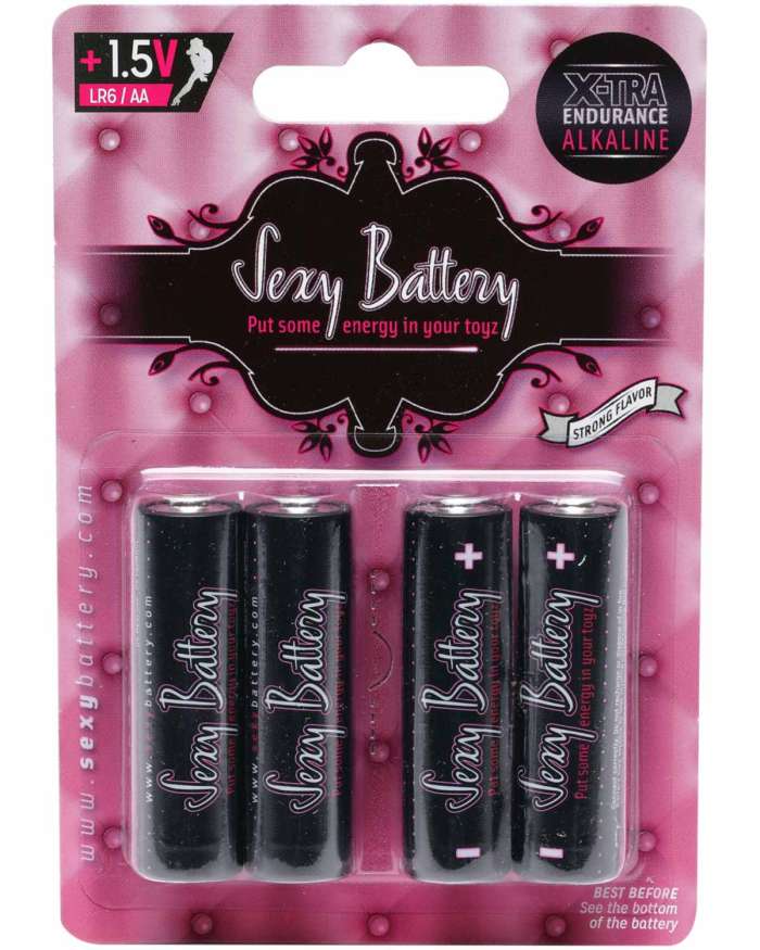 Sexy Battery AA Single-Use Alkaline Batteries