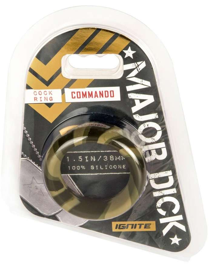 Ignite Major Dick Commando Silicone Cock Ring