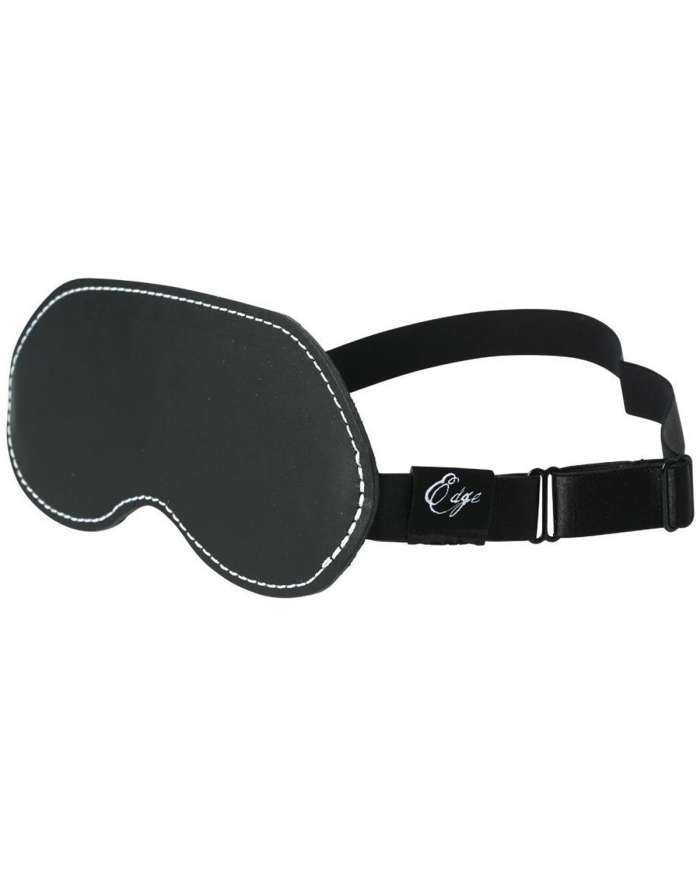 Sportsheets Edge Black Leather Blindfold