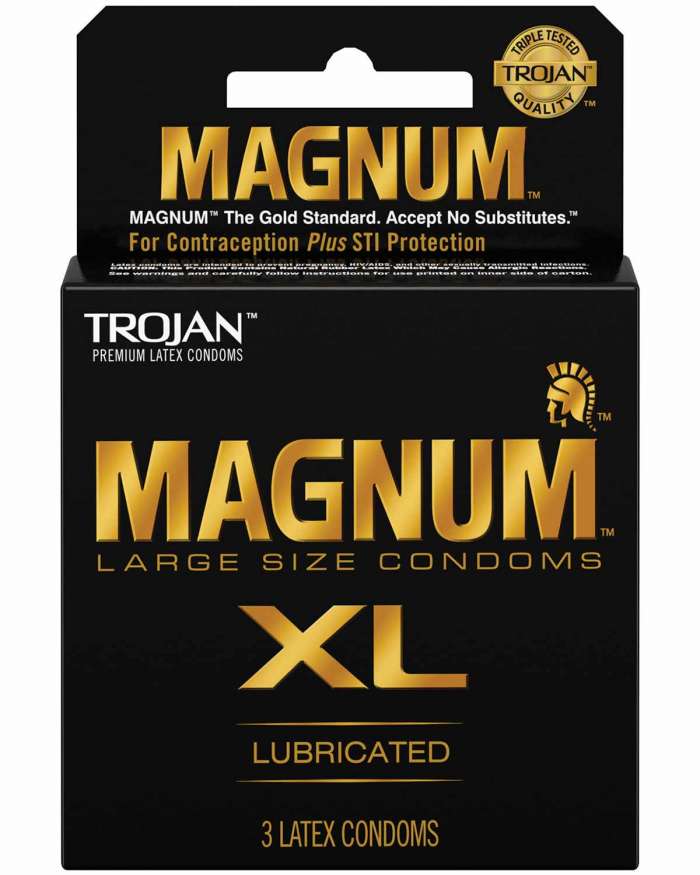 Trojan Magnum Extra-Large Lubricated Latex Condoms