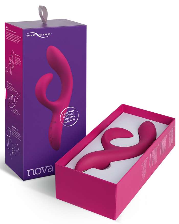 We-Vibe Nova 2 Flexible Rabbit Vibrator