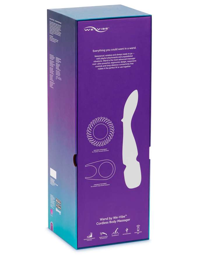 We-Vibe Wand Massager with Attachments