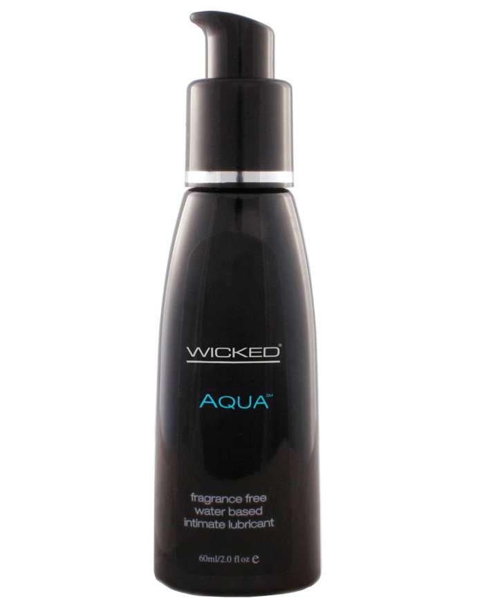 Wicked Aqua Fragrance Free Water Based Lubricant