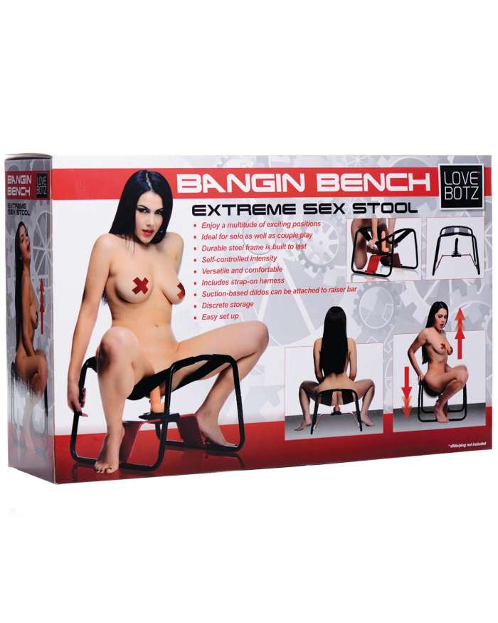LoveBotz Bangin Bench Extreme Sex Stool (Dildo Sold Separately)