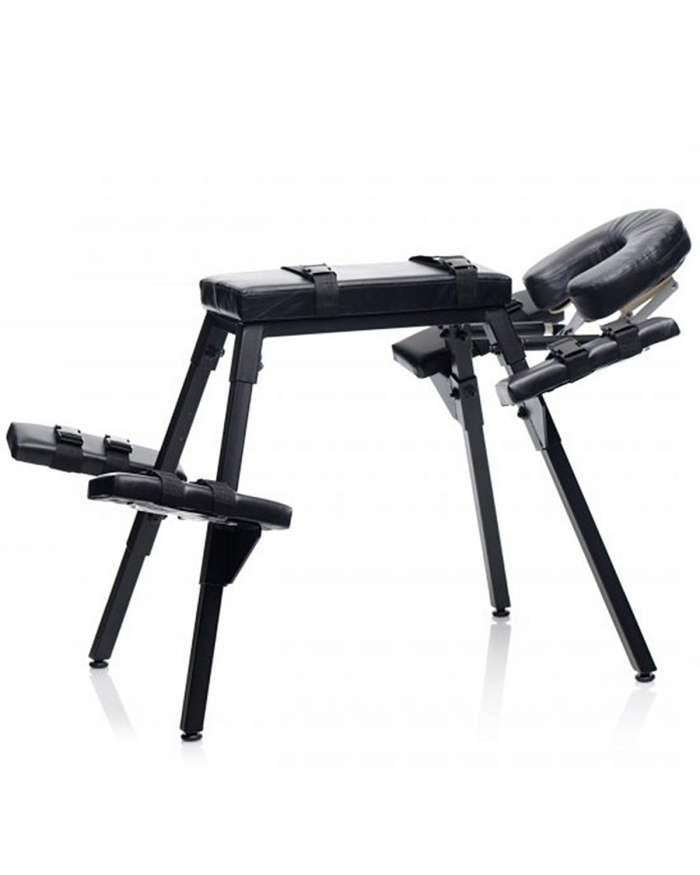 Master Series Obedience Extreme Sex Bench with Restraint Straps
