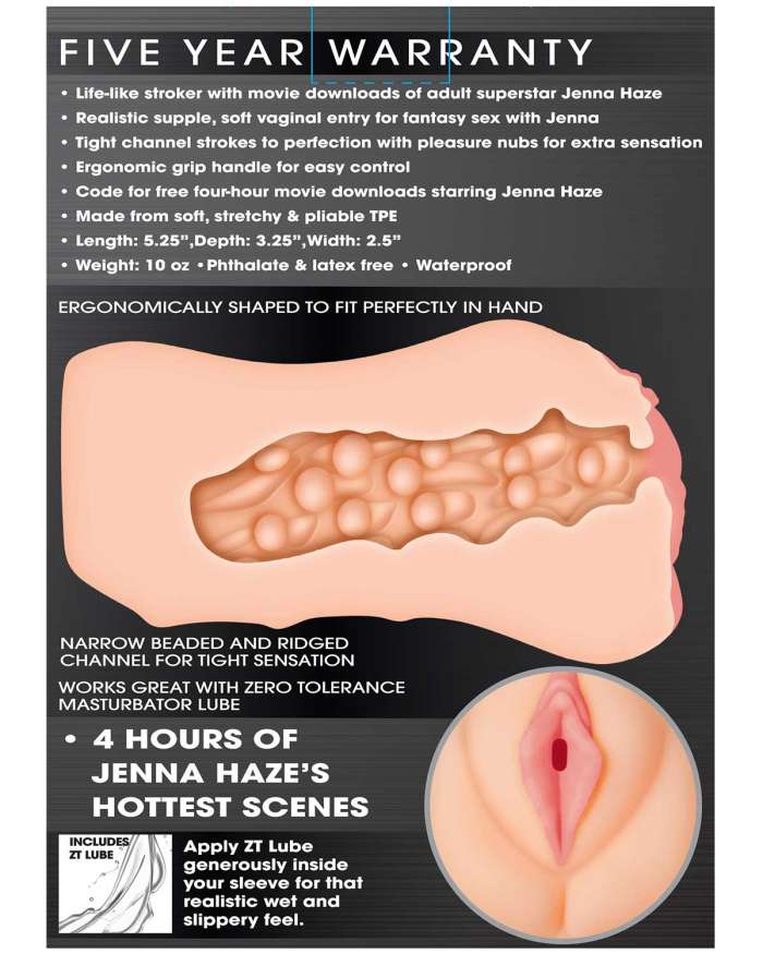 Zero Tolerance Penis Stroker with Jenna Haze Movie Download