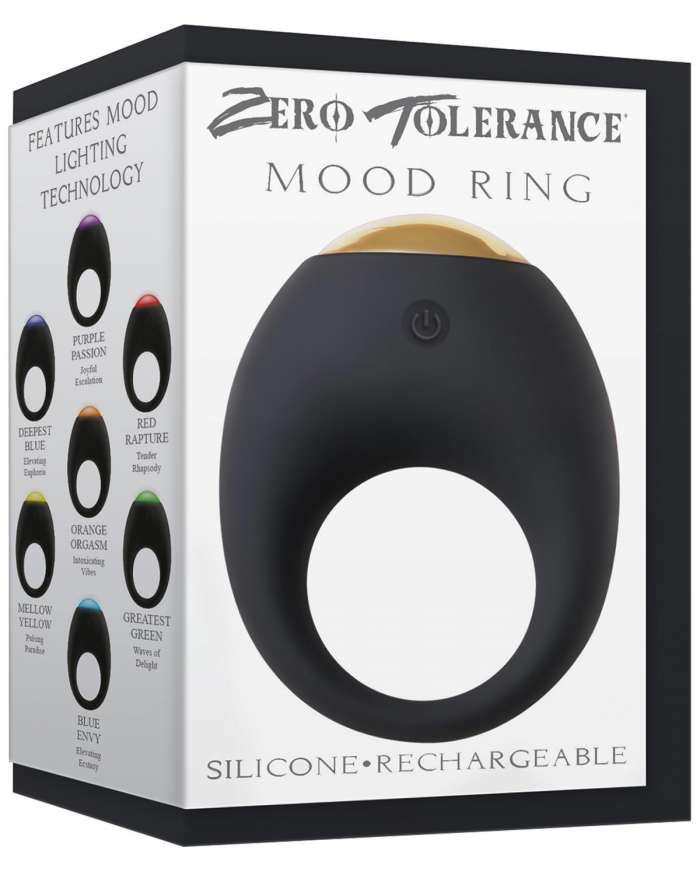 Zero Tolerance Vibrating Mood Ring Cock Ring