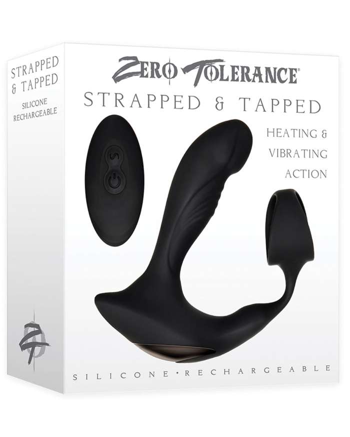 Zero Tolerance Strapped and Tapped Heating Prostate Vibrator with C-Ring