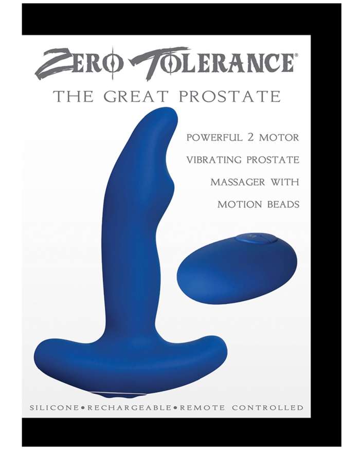 Zero Tolerance The Great Prostate Vibrator with Remote