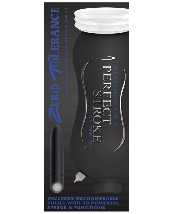 Zero Tolerence Perfect Stroke On the Go Rechargeable Vibrating Stroker